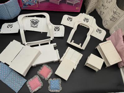 Unassembled Barbie Living Room Set - Dream Furniture Collection 1983
