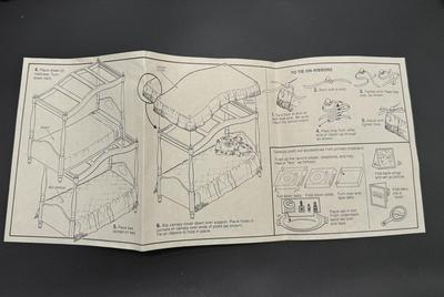 Barbie Dream Canopy Bed 1982 Original Box and Instructions