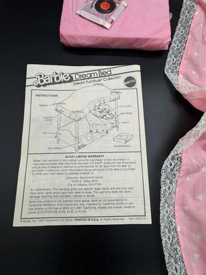 Barbie Dream Canopy Bed 1982 Original Box and Instructions