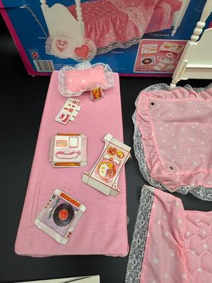 Barbie Dream Canopy Bed 1982 Original Box and Instructions