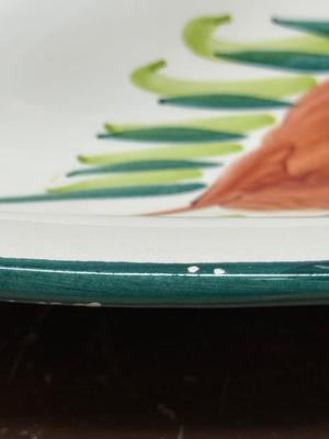 Sale Photo Thumbnail #309: There are chips on the edges of serving bowl, see photos. Otherwise in good used condition.