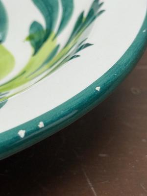 Sale Photo Thumbnail #308: There are chips on the edges of serving bowl, see photos. Otherwise in good used condition.
