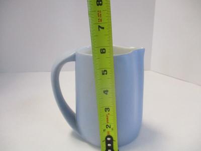 Elsa Peretti For TIFFANY & CO Made In Italy Modern Art Pottery Pitcher 5 1/2" Tall