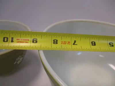 Vintage Pyrex Spring Blossom Mixing Bowls