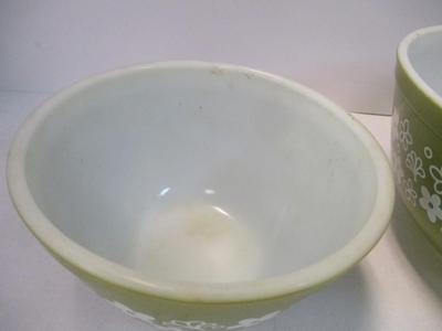 Vintage Pyrex Spring Blossom Mixing Bowls