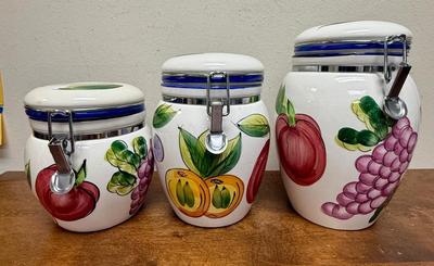 Sale Photo Thumbnail #340: These are in. Fair-good condition. There is some crazing on bottom inside.