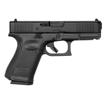 Sale Photo Thumbnail #16: MANUFACTURER: GLOCK
FAMILY: G19 Series
MODEL: G19 G5
TYPE: Semi-Auto Pistol
ITEM GROUP: Centerfire Polymer Pistols
ACTION: Safe Action
CALIBER/GAUGE: 9mm
FINISH: nDLC
FINISH TYPE: Black
FRAME: Polymer Frame
BARREL: 4.02"
OVERALL LENGTH: 7.28"
CAPACITY: 15