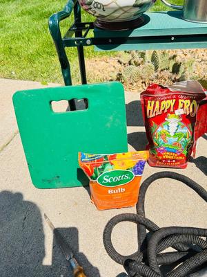 GARDEN HOSES, PLANTER, SPRINKLER YARD CHEMICALS AND MORE!