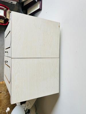 VINTAGE SEWING MACHINE CABINET ( No Machine)
