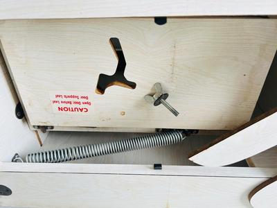 VINTAGE SEWING MACHINE CABINET ( No Machine)