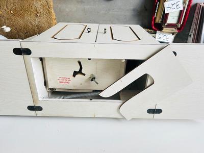 VINTAGE SEWING MACHINE CABINET ( No Machine)