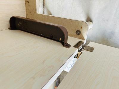 VINTAGE SEWING MACHINE CABINET ( No Machine)
