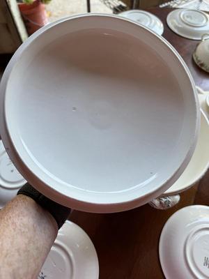 Sale Photo Thumbnail #181: Soup terrain. This matches the other set of China. In the next pictures. this is in good condition.