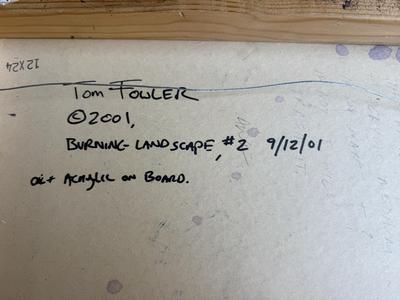Sale Photo Thumbnail #198: This is a beautiful landscape by Tom Fowler. Done 9/12/01 it’s #2.