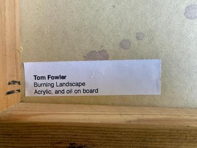 Sale Photo Thumbnail #200: This is a beautiful landscape by Tom Fowler. Done 9/12/01 it’s #2.