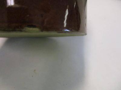 Vintage Cheese Crock w/ Locking Lid & Vintage Small Crock With Cork Honey Stoneware