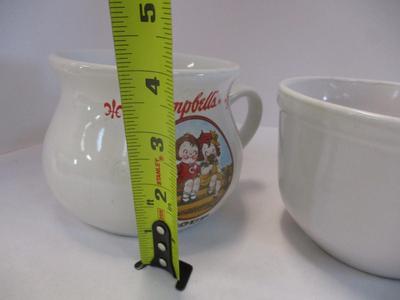 Campbell's Soup Cup Kellogg's Corn Flakes & Frosted Flakes Bowls