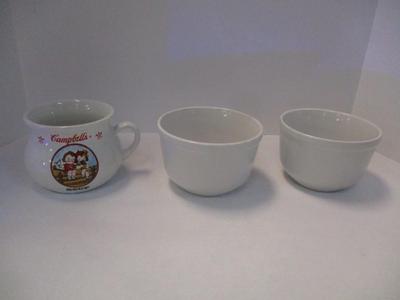 Campbell's Soup Cup Kellogg's Corn Flakes & Frosted Flakes Bowls