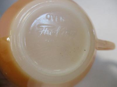 5 - Anchor Hocking Fire King Each Luster Ware Demitasse MCM Ribbed