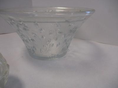 Antique Crystal/Pressed Serving Dishes (See Description)