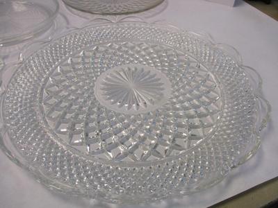 Vintage Crystal Serving Dishes