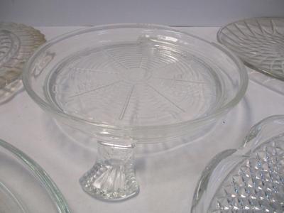 Vintage Crystal Serving Dishes