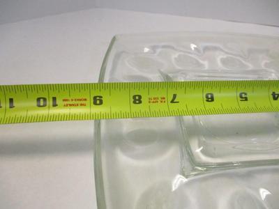 Anchor Hocking Glass Deviled Egg Round Dish & Vintage Hazel Atlas Colony Clear Deviled Egg Server
