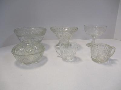 Antique Serving Dishes & Candy Dishes (See Description)