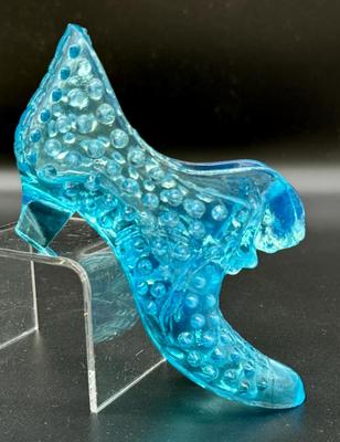 Fenton Hobnail Shoe Blue