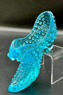 Fenton Hobnail Shoe Blue