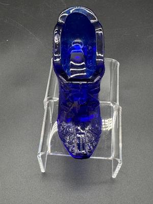 Collectible Cobalt Blue Shoe
