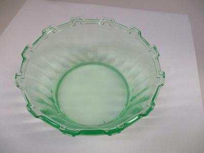 Uranium Glass Centerpiece
