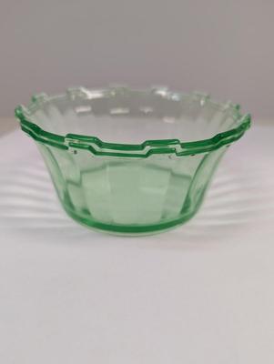 Uranium Glass Centerpiece