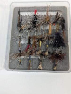 Fly Fishing Flies Kit Assortment Trout Bass With Fly Box Choice 1