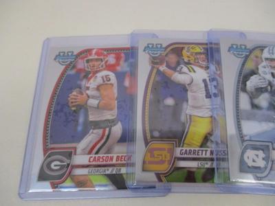 40+ 2024 Topps Bowman Chrome University Football Refactor Cards Choice #1