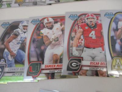 40+ 2024 Topps Bowman Chrome University Football Refactor Cards Choice #1