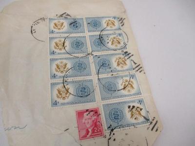 Vintage United States Post Marked Stamps #1