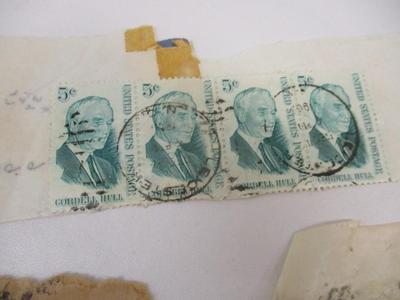 Vintage United States Post Marked Stamps #1