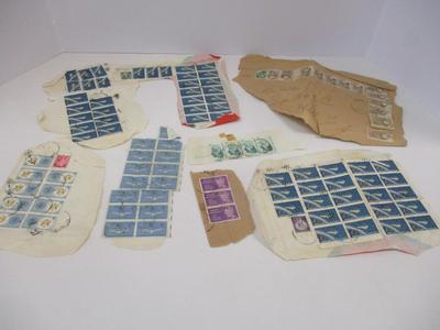 Vintage United States Post Marked Stamps #1