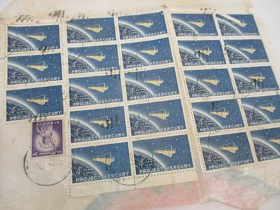 Vintage United States Post Marked Stamps #1