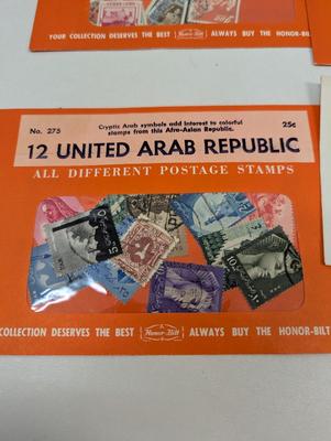 Vintage Foreign Stamps Some Stamps Have A Post Mark