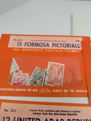 Vintage Foreign Stamps Some Stamps Have A Post Mark