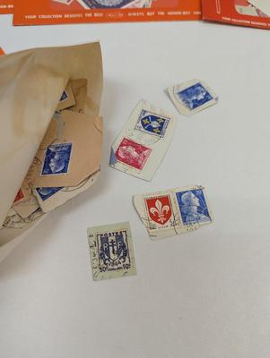 Vintage Foreign Stamps Some Stamps Have A Post Mark