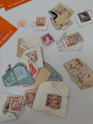 Vintage Foreign Stamps Some Stamps Have A Post Mark