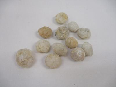 Small Geode Agate Raw Crystal Mineral Natural White Stone Specimens #1