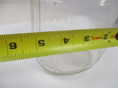 Vintage Morrell Pride Glass Food Jar General Store Decor Farmhouse Decor