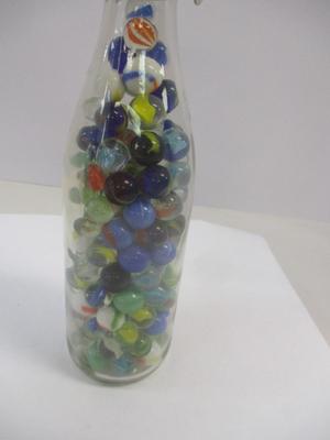 Bottle Of Vintage Marbles #1