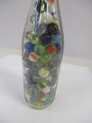 Bottle Of Vintage Marbles #1