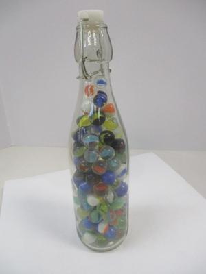 Bottle Of Vintage Marbles #1