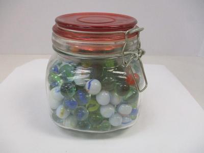 Jar Of Vintage Marbles #2